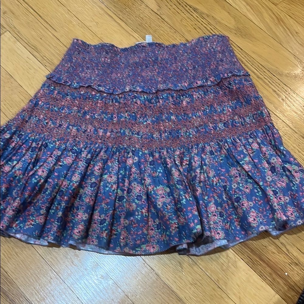 LoveShackFancy Women’s  Floral Skirt Size XS